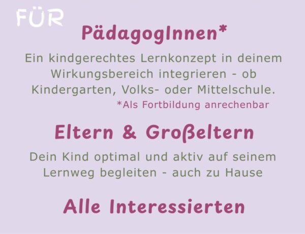 Für wen? Zielgruppe